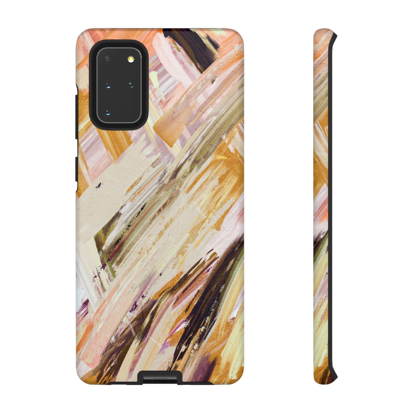 Protective Phone Case – Brush & Bronze