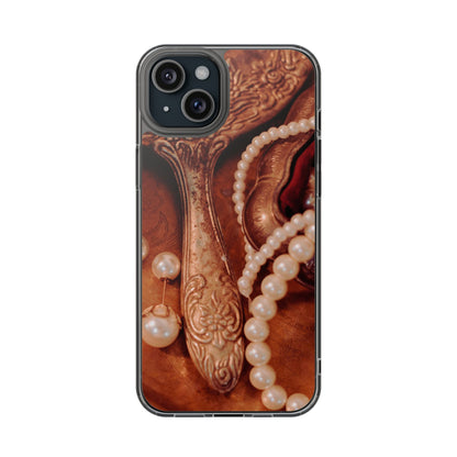 Clear Phone Case – Bronze Vanity