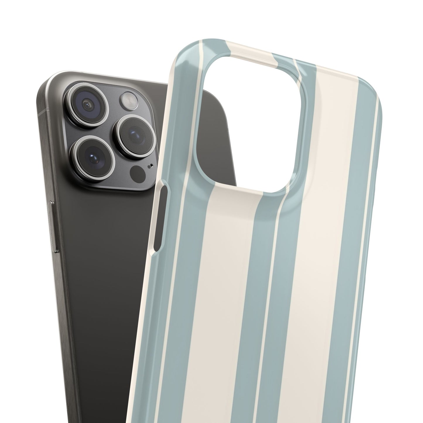 Snap Phone Case – Coastal Stripe