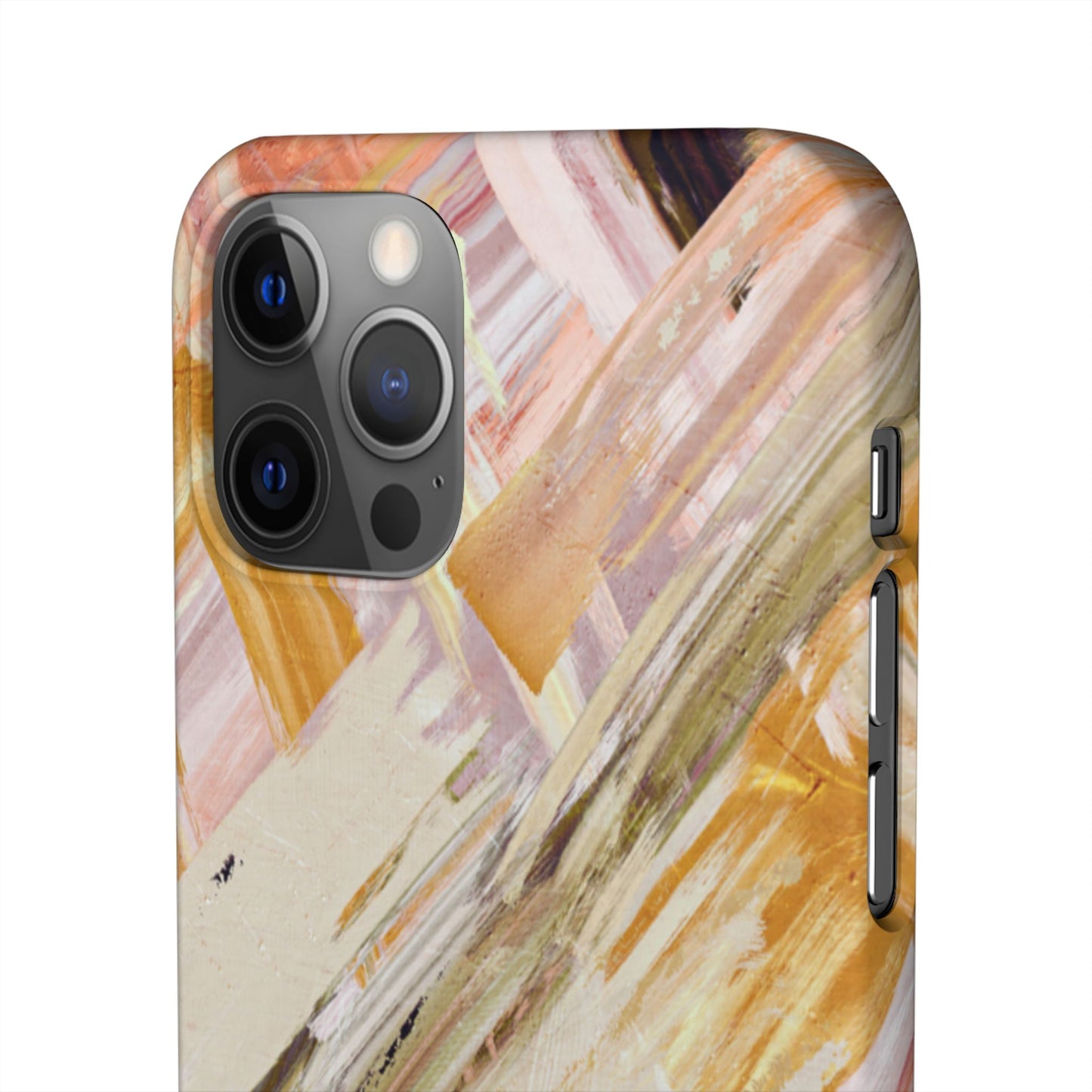 Snap Phone Case – Brush & Bronze