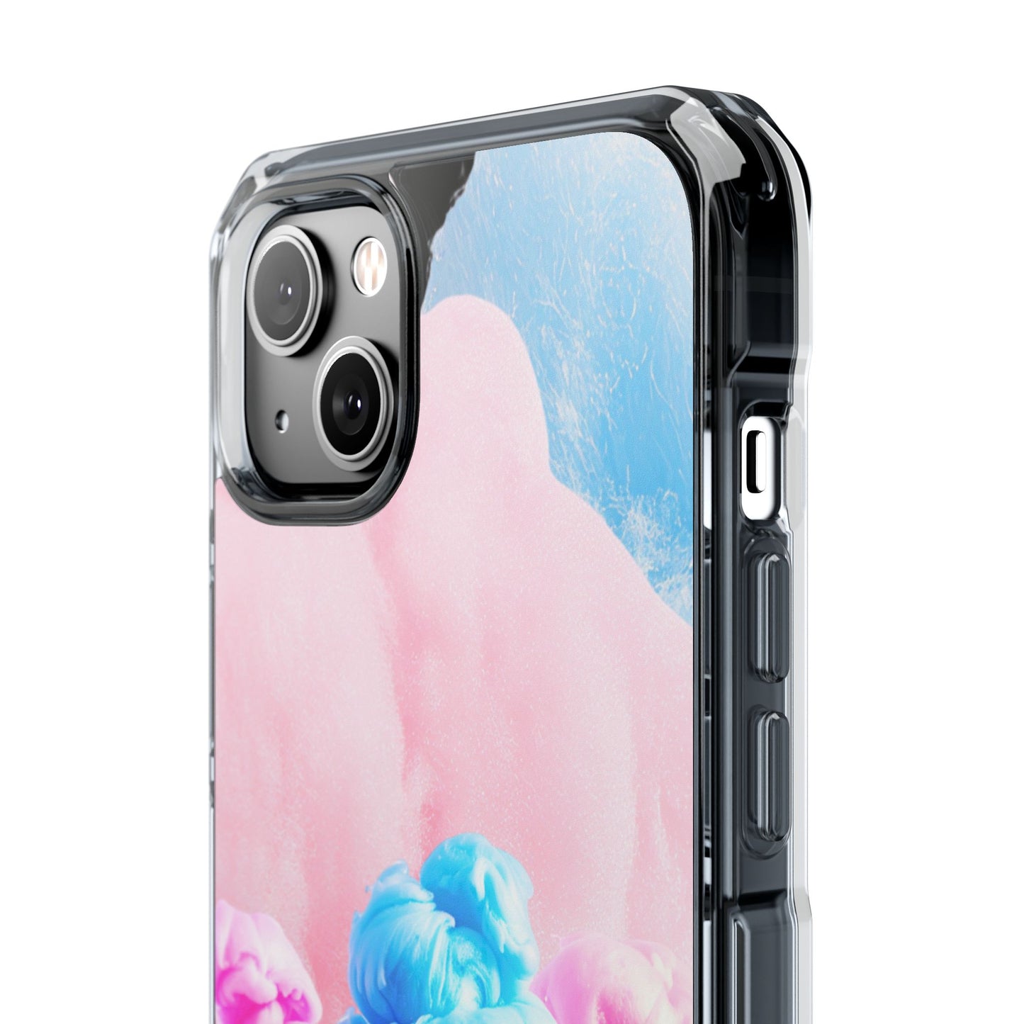 Clear Magnetic Phone Case – Cotton Candy Dream