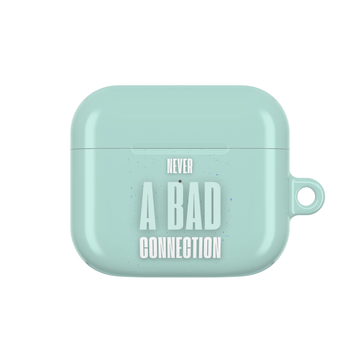 Earbud Case Cover – Never a Bad Connection Mint Ice Cream