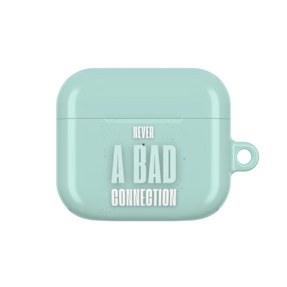 Earbud Case Cover – Never a Bad Connection Mint Ice Cream