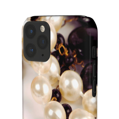 Snap Phone Case – Noir Pearl