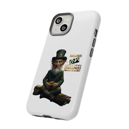Protective Phone Case – Leprechaun “Shillings on Shillings” Print