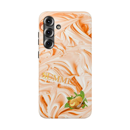 Impact-Resistant Phone Case – Peach Sorbet