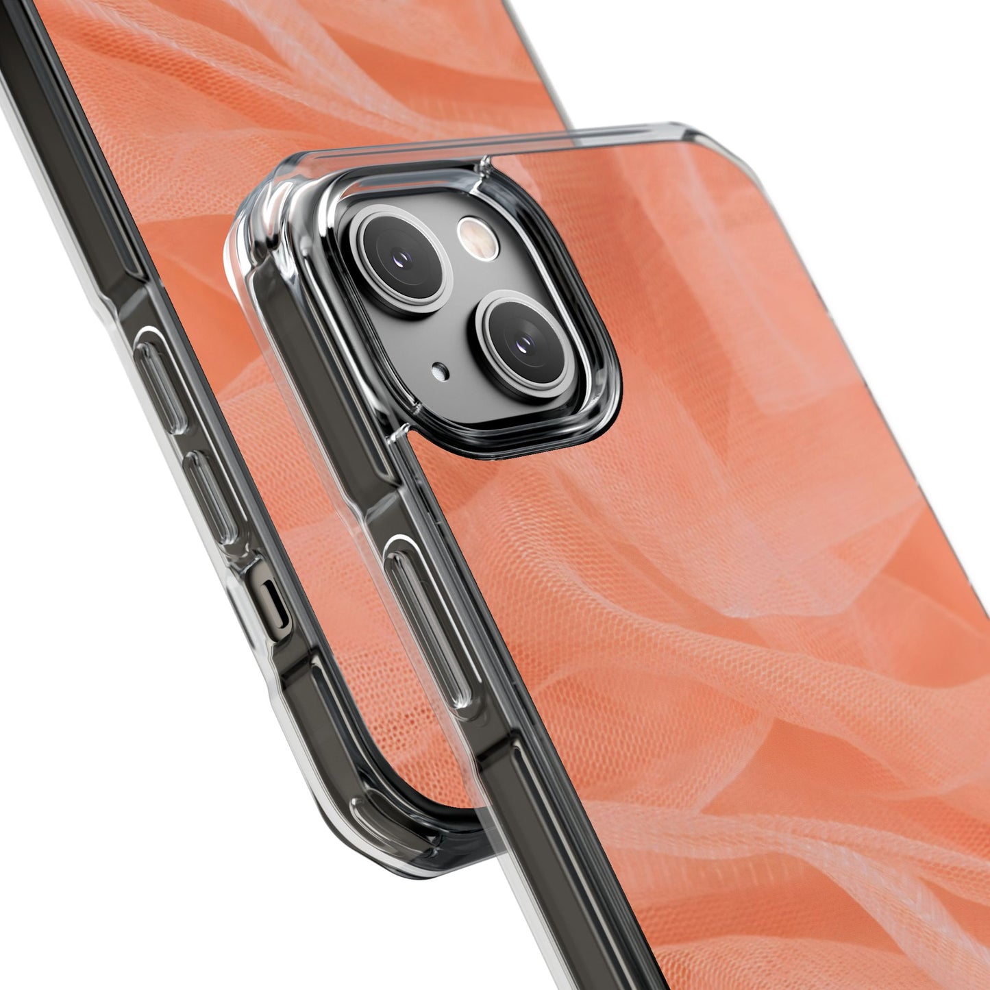 Clear Magnetic Phone Case – Coral Veil