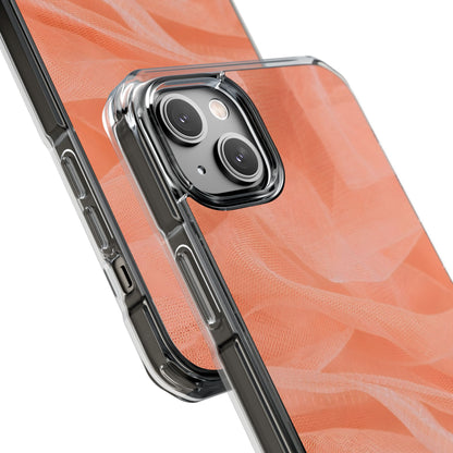 Clear Magnetic Phone Case – Coral Veil