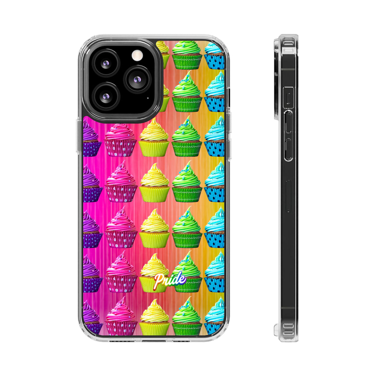 Clear Magnetic Phone Case – Sweet Pride – Compatible with iPhone 13–16 Series