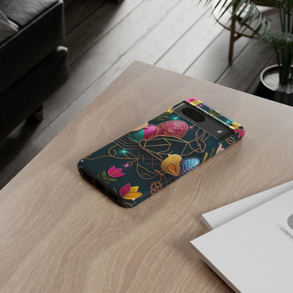 Protective Phone Case – Jeweled Garden