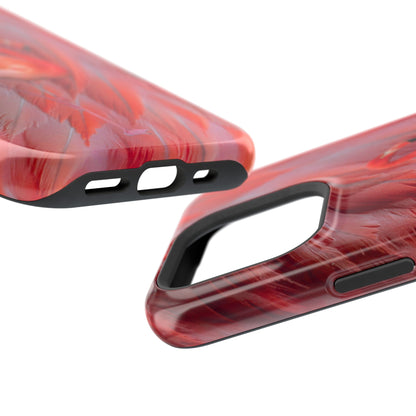 Impact-Resistant Phone Case – Scarlet Plume