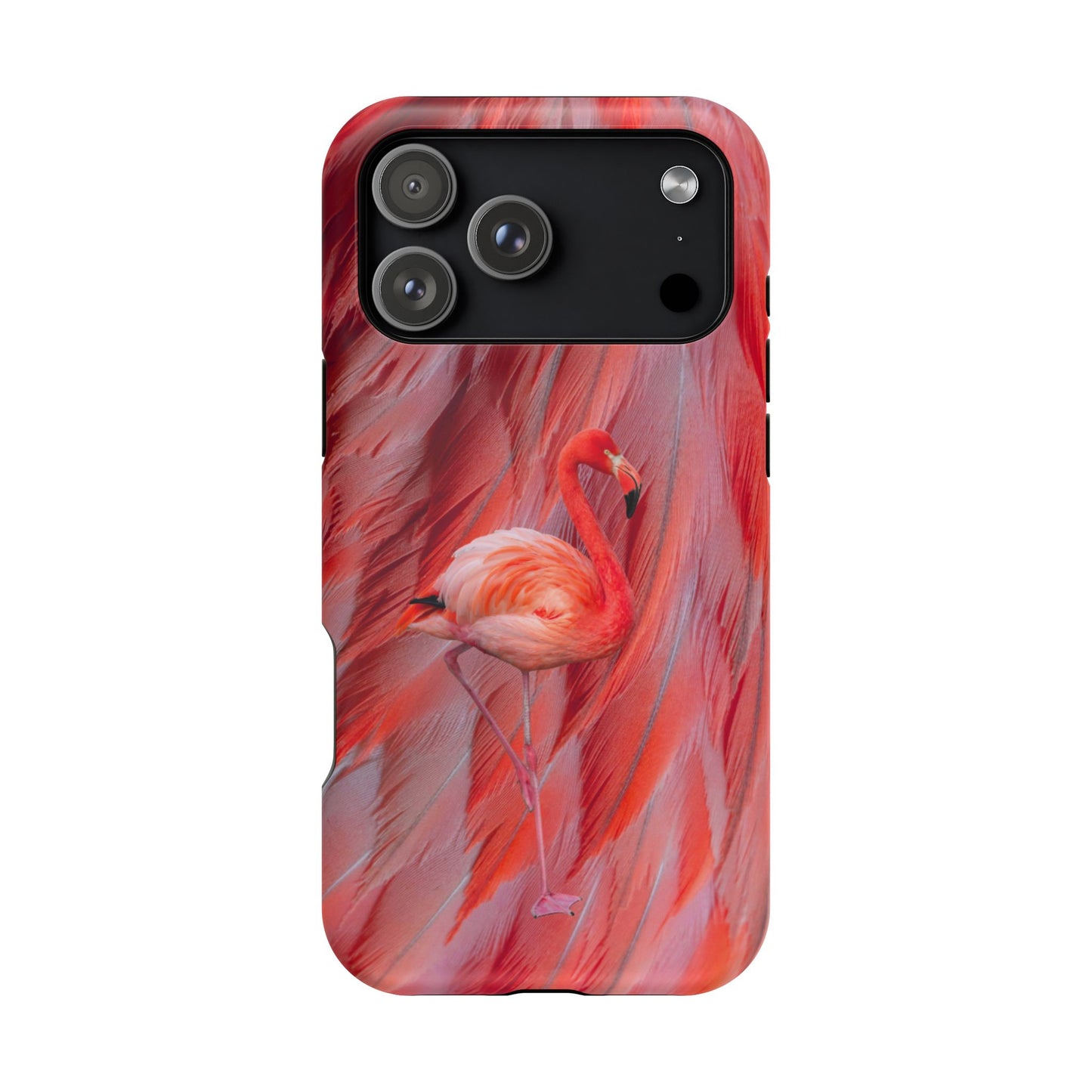Impact-Resistant Phone Case – Scarlet Plume