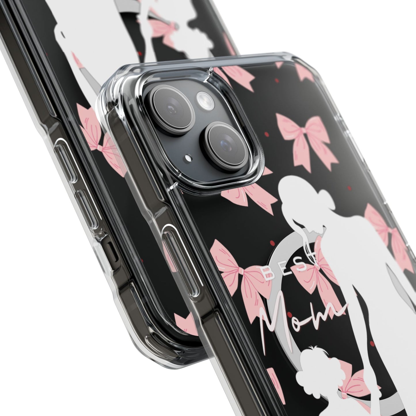 Clear Magnetic Phone Case – Best Mom: My Little Girl