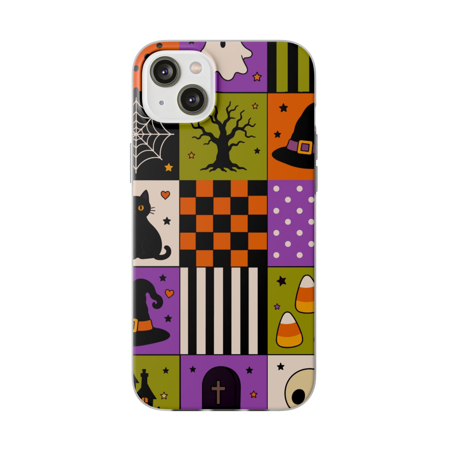 Flexi Case – Spooky Patchwork