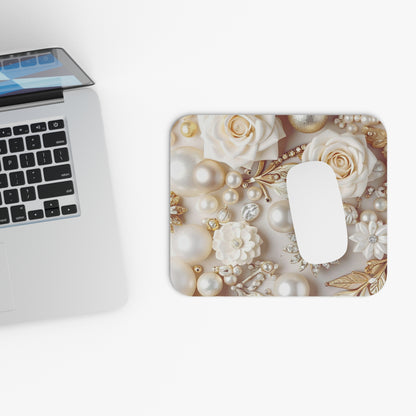 Mouse Pad – Ivory Opulence