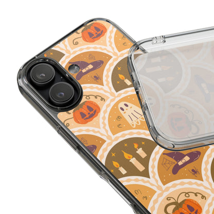 Clear Phone Case – Vintage Haunt – Compatible with iPhone 13–17 & Samsung Galaxy S25–S26 Series