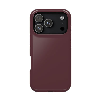 Wireless-Charging Compatible Case – Mulled Wine – Compatible with iPhone 13–17 & Samsung Galaxy S25–S26 Series
