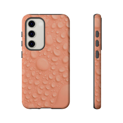 Protective Phone Case – Apricot Rain