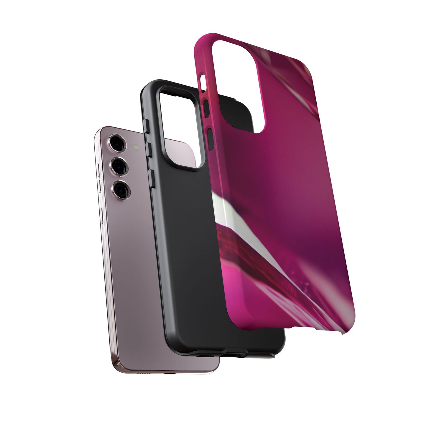 Protective Phone Case – Magenta Motion