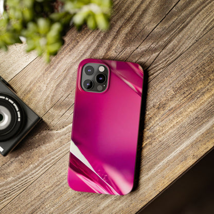 Slim Phone Case – Magenta Motion
