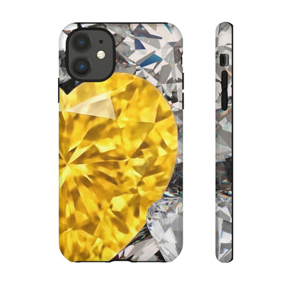 Protective Phone Case – Heart of Gold