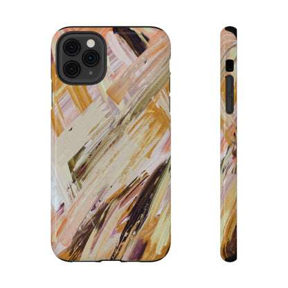 Impact-Resistant Phone Case – Brush & Bronze