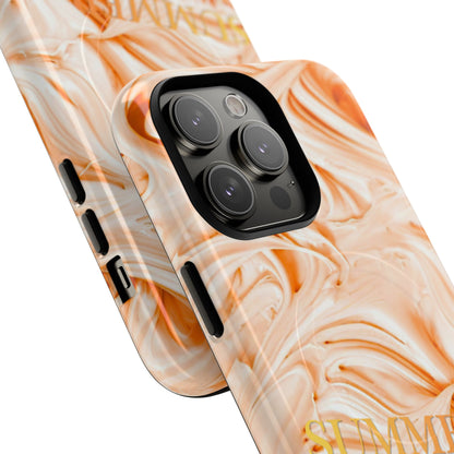 Marble Citrus Phone Case — Tough Magnetic Protective Case