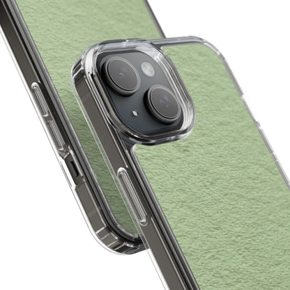 Clear Phone Case – Matcha Wash