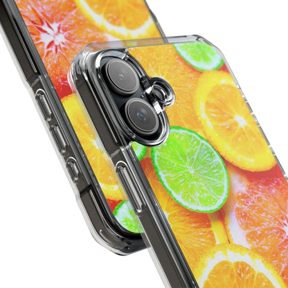 Clear Magnetic Phone Case – Sunkissed Citrus