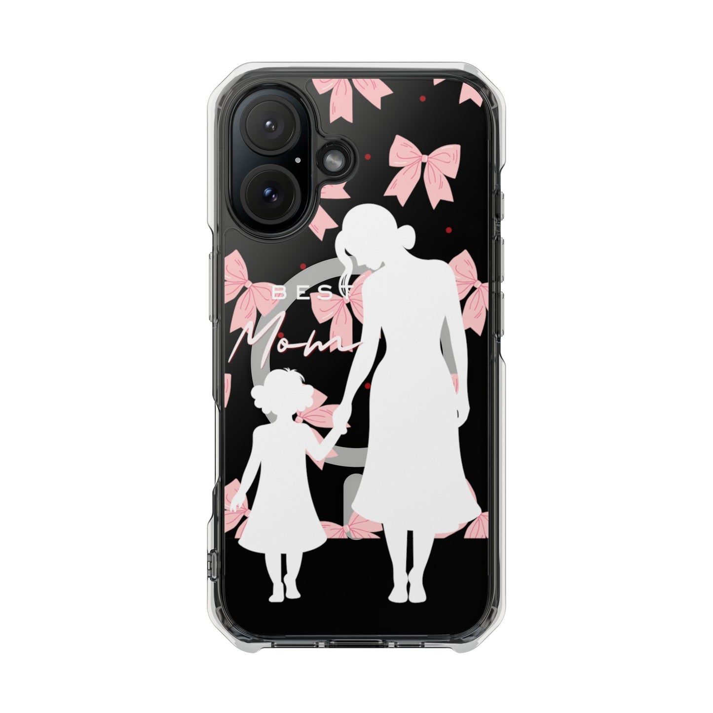Clear Magnetic Phone Case – Best Mom: My Little Girl