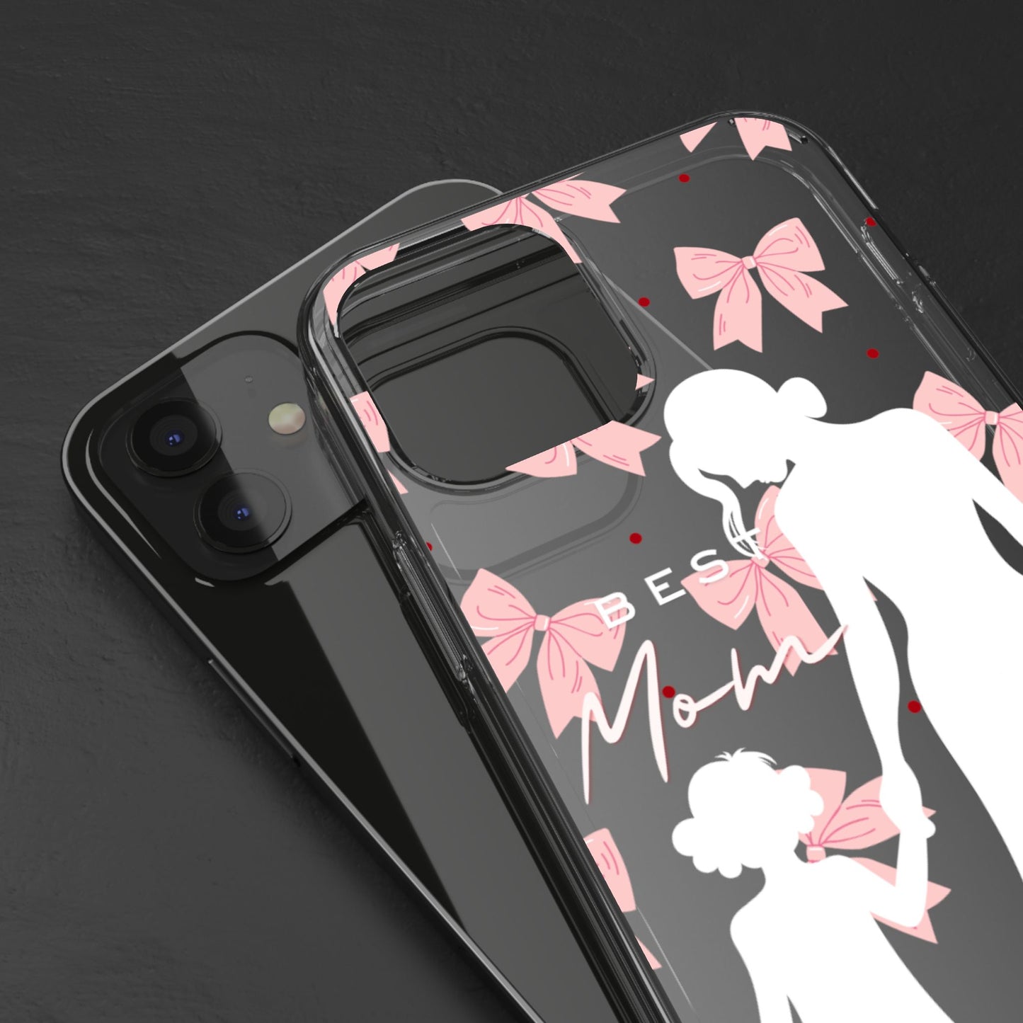 Clear Phone Case – Best Mom: My Little Girl