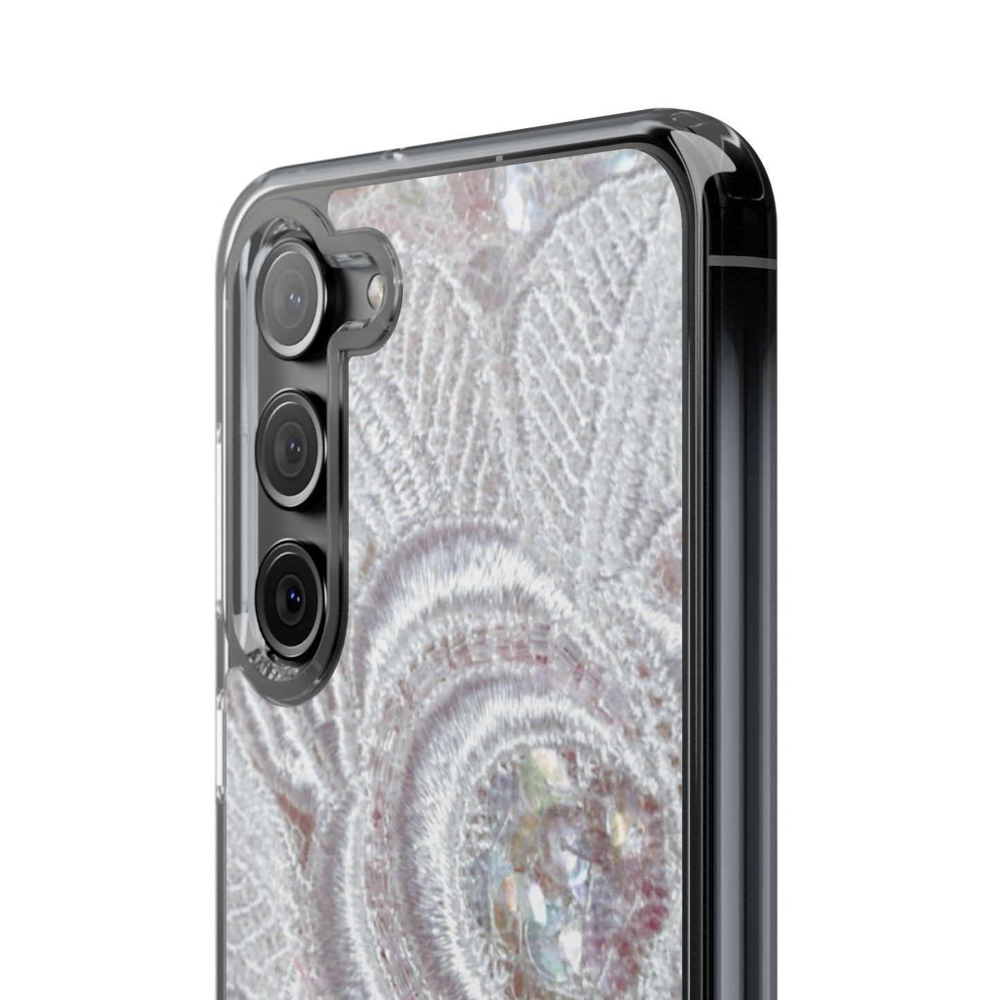 Clear Phone Case – Lace Veil