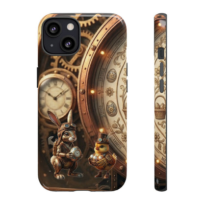 Protective Phone Case – Clockwork Cottontail
