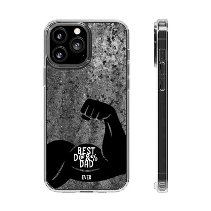 Clear Magnetic Phone Case – Best Dad Ever