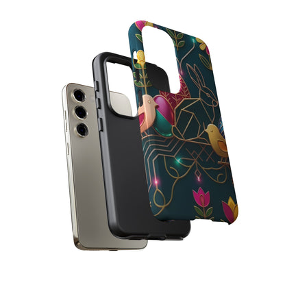 Protective Phone Case – Jeweled Garden
