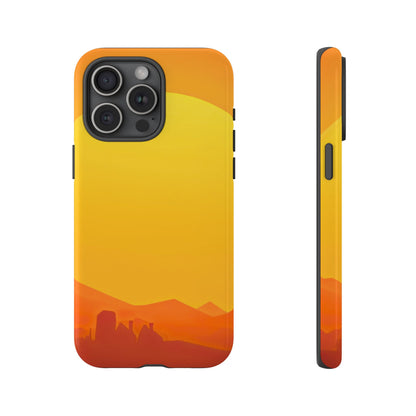 Protective Phone Case – Desert Sunrise