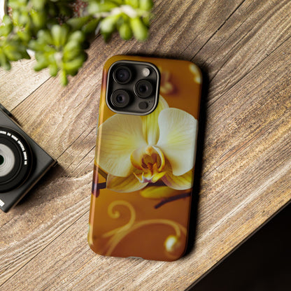 Protective Phone Case – Amber Orchid
