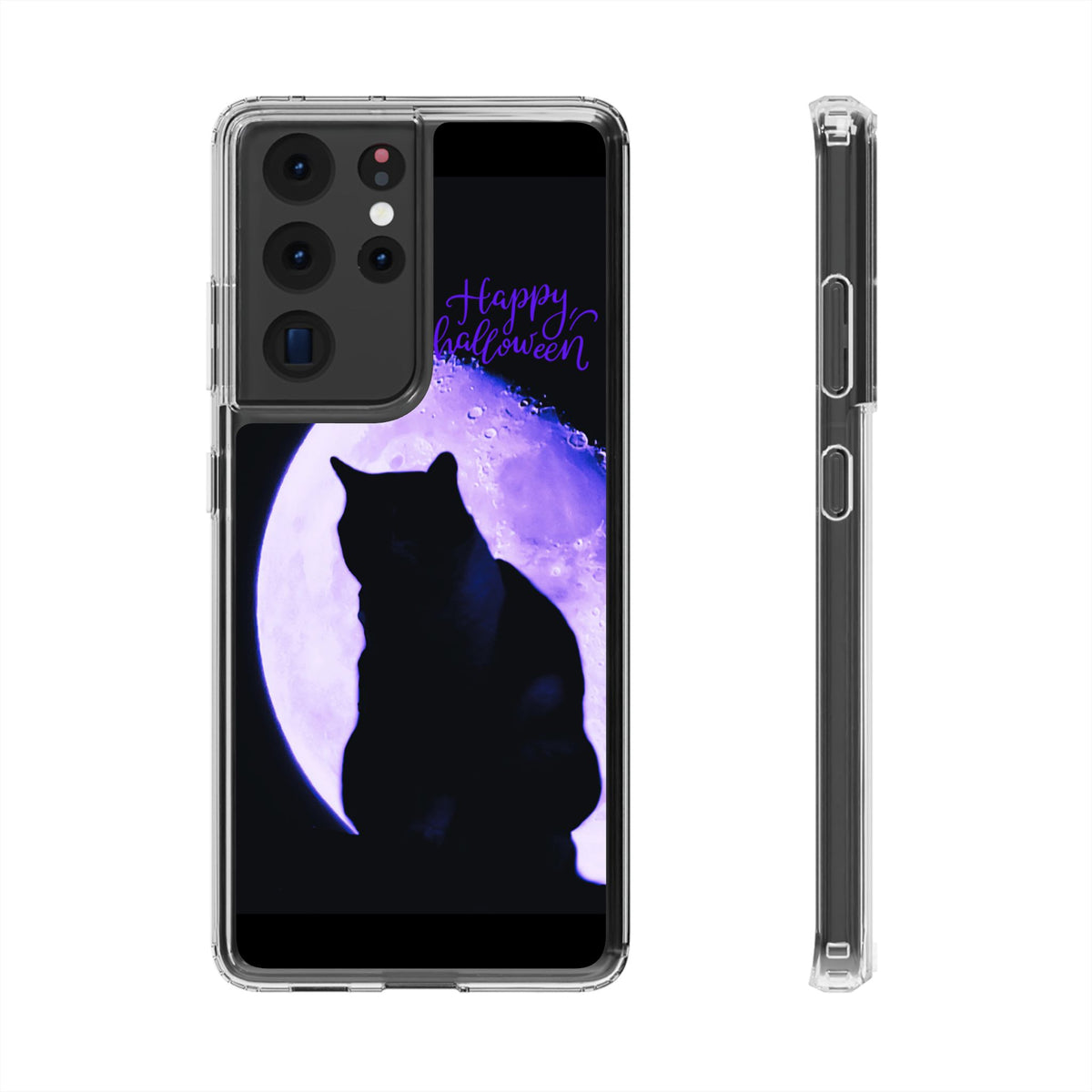 Clear Phone Case – Moonlit Familiar