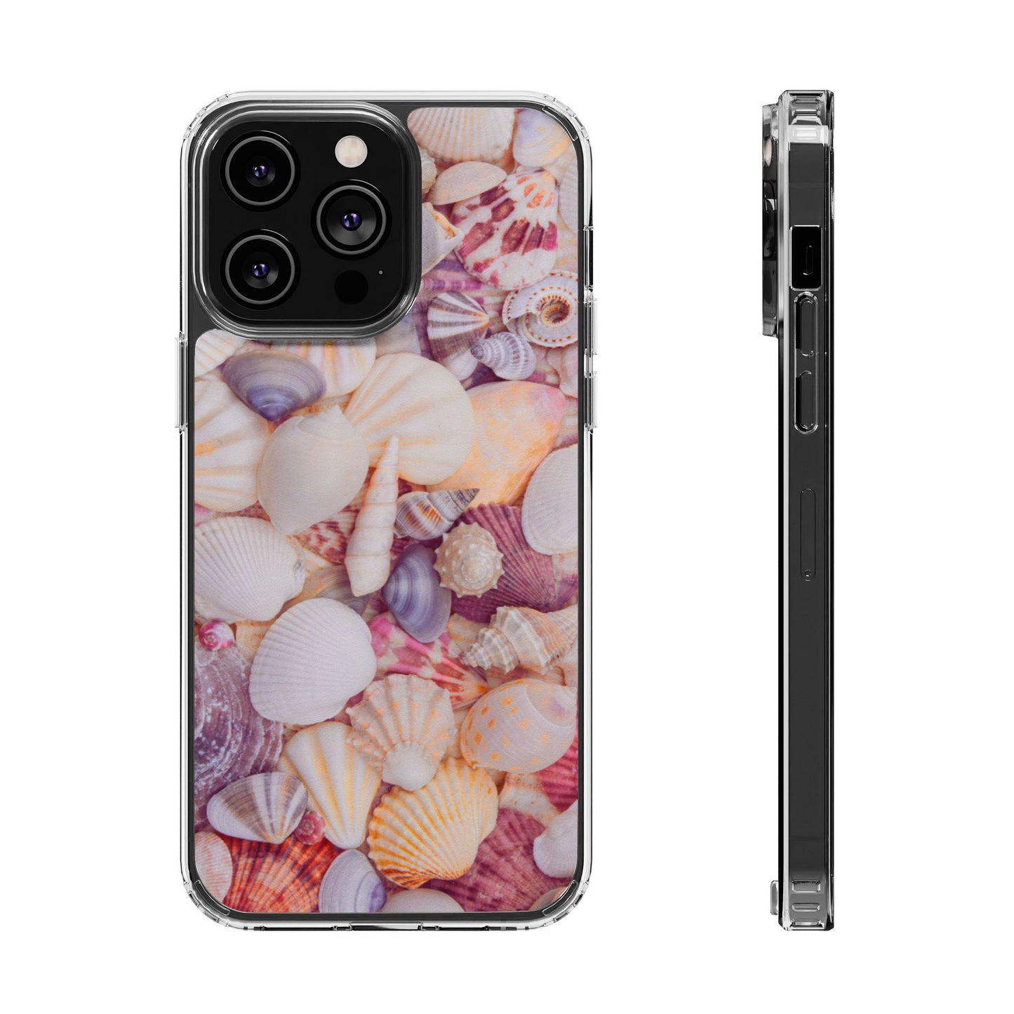 Clear Phone Case – Shell Scatter