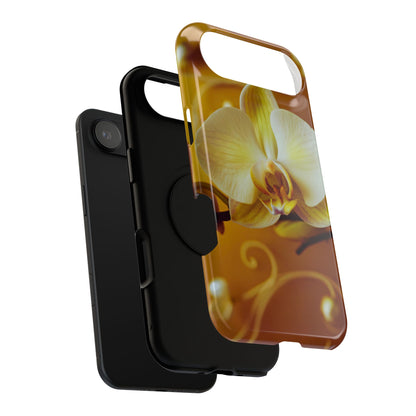 Protective Phone Case – Amber Orchid