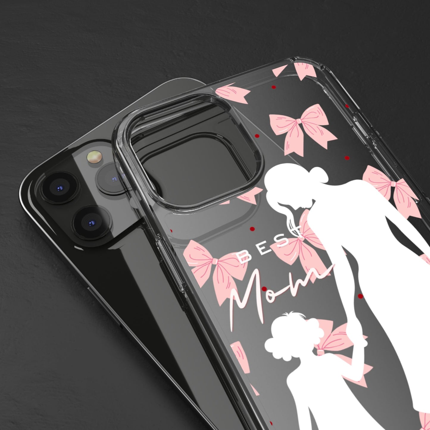 Clear Phone Case – Best Mom: My Little Girl