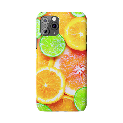 Slim Phone Case – Sunkissed Citrus