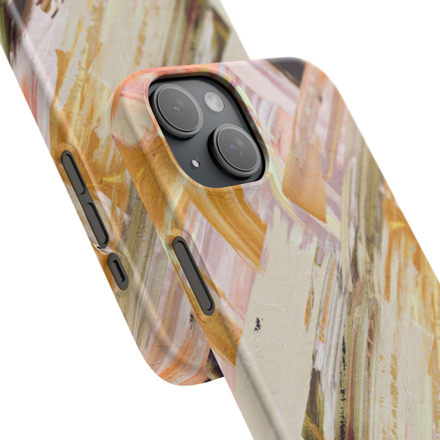 Snap Phone Case – Brush & Bronze