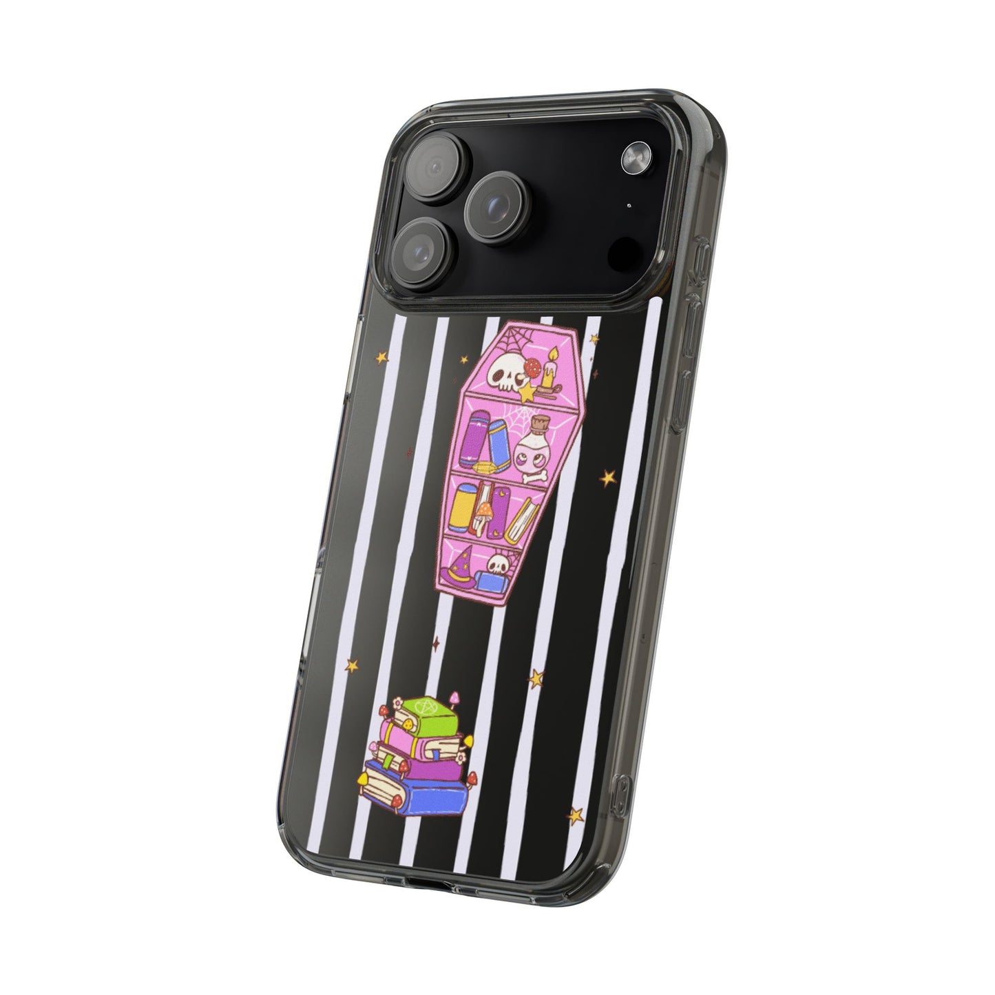 Clear Phone Case – Booked to Death