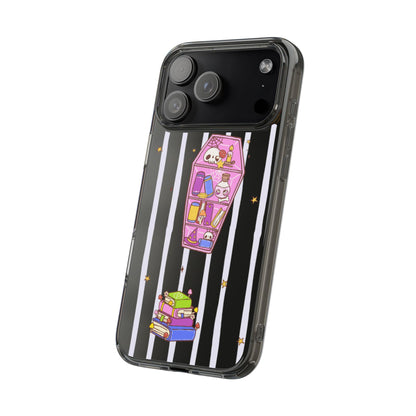 Clear Phone Case – Booked to Death