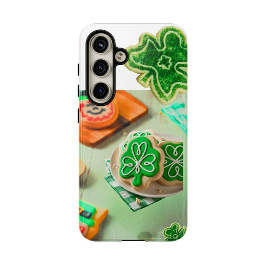 Protective Phone Case – Shamrock Cookies