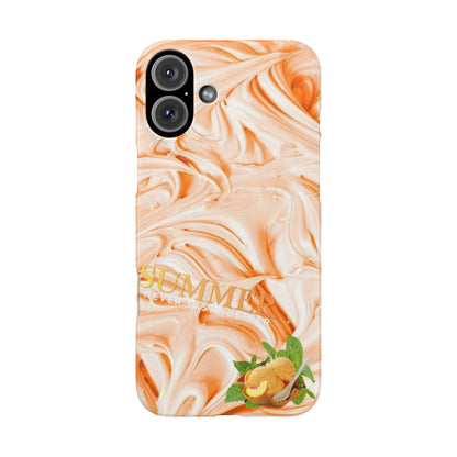 Snap Phone Case – Peach Sorbet