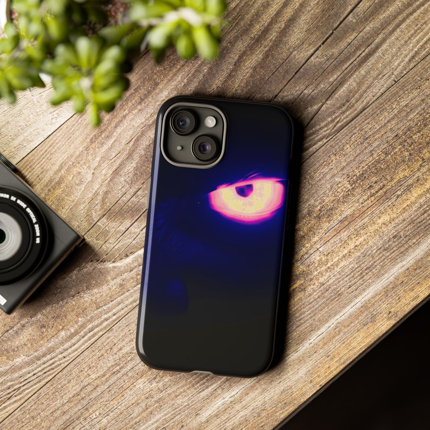 Protective Phone Case – Phantom Monster Eyes