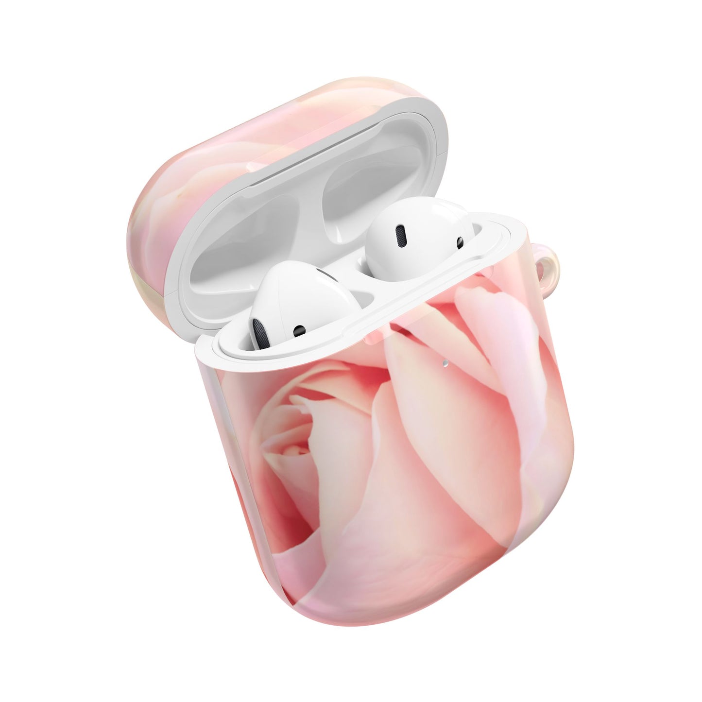 Earbud Case Cover – A Mother’s Rose Embrace