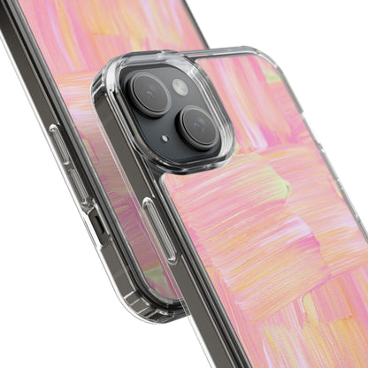 Clear Phone Case – Sorbet Stroke